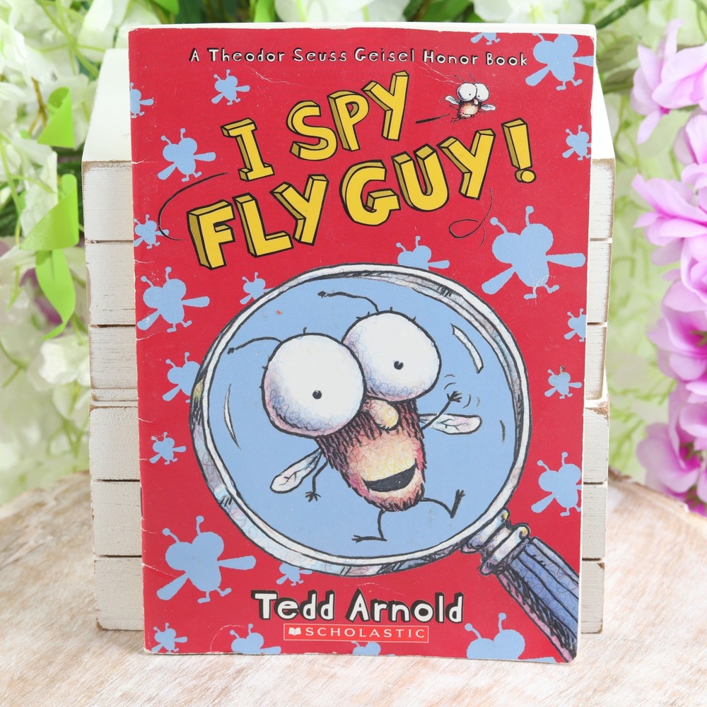 Tedd Arnold Fly Guy Book Lot of 8 Scholastic Paperbacks Early Reader Kids Books